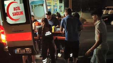 Kuşadası'nda Motosiklet Kazası