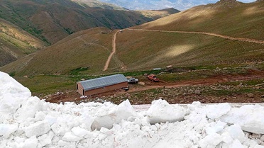 Suşehri'nde Yazın Karla Mücadele