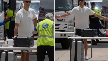 Üstü aranan Ronaldo'nun verdiği tepkiler gündem oldu