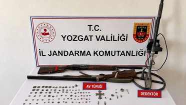 Yozgat'ta Tarihi Eserler Ele Geçirildi