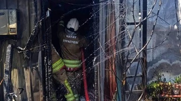 Antakya'da Kontrol Altına Alınan Yangın