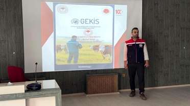 Bayburt'ta Veteriner Hekimlere GEKİS Eğitimi