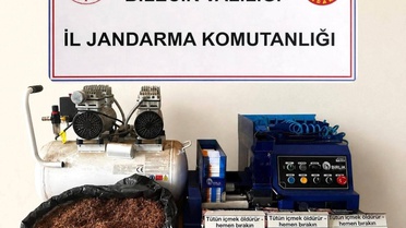 Bilecik'te Kaçak Makaron Operasyonu
