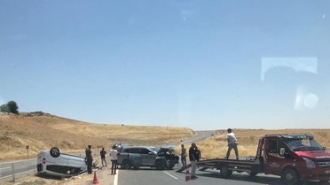 Silvan'da Trafik Kazası: 9 Yaralı