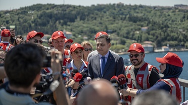 15 Temmuz'un 10. yılında köprülere Türk bayrağı asıldı