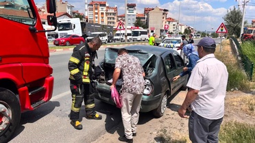 Tavşanlı'da Trafik Kazası: İki Çocuk Yaralı