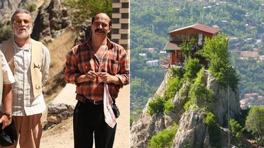  96 basamaklı kayalıkların üzerindeki ev 30 milyon liradan satışa sunuldu