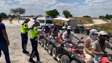 Nevşehir'de ATV ve UTV Denetimi