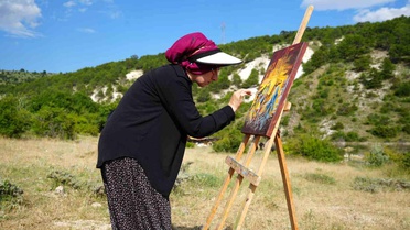 Şalvarlı Picasso: Ayfer Bozkurt'un Eserleri
