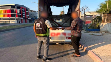 Mersin'de Tehlikeli Taşımaya Cezalı Müdahale