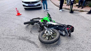 Tavşanlı'da Trafik Kazası: Motosiklet Sürücüsü Yaralandı