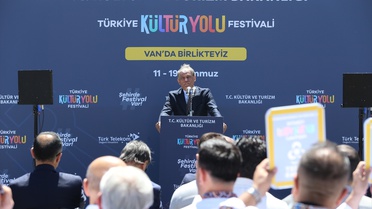 Van'da Türkiye Kültür Yolu Festivali Başladı