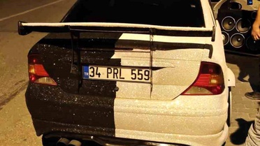 Başakşehir'de Yüksek Sesli Araç Denetimi