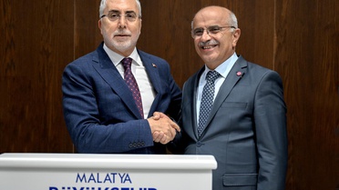 Bakan Işıkhan'dan Malatya Büyükşehir Belediyesi'ne ziyaret
