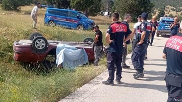 Burdur'da Trafik Kazası: 1 Ölü, 1 Yaralı