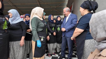 Vali Toraman Pıtıreli Kooperatifini Ziyaret Etti