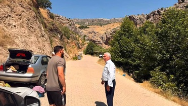 Çermik Belediye Başkanı Karamehmetoğlu, turistlerle bir araya geldi