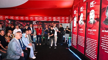 Denizli'de 15 Temmuz Anma Çadırı Açıldı