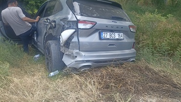 Arsuz'da Zincirleme Trafik Kazası