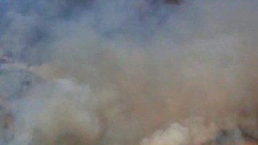 Hierapolis Antik Kent yakınında örtü yangını