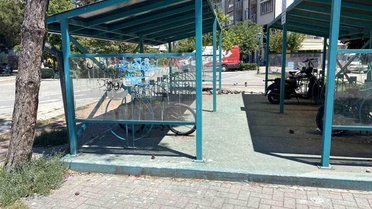 Hoşnudiye'deki bisiklet parkları bakım bekliyor