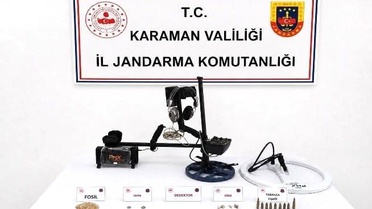 Karaman'da Uyuşturucu ve Tarihi Eser Operasyonu