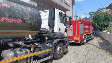 Tosya'da Orman Yangınına Müdahale