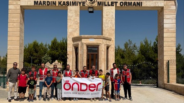 Mardin Önder'den çevre bilinci için orman temizliği etkinliği