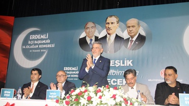 Erol Erdoğan MHP Erdemli İlçe Başkanı Seçildi