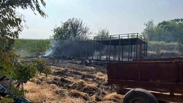 Kadirli'de Depo Yangını Kontrol Altına Alındı