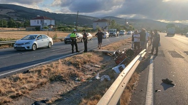Samsun'da Elektrikli Bisiklet Kazası