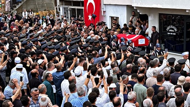 Şehit Jandarma Uzman Çavuş Mehmet Demirbaş Samsun'da Son Yolculuğuna Uğurlandı