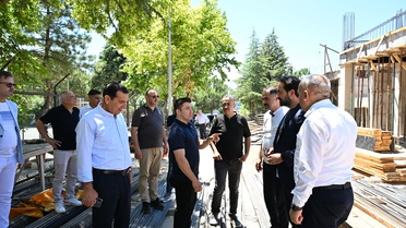 Arınç Demirci'de Projeleri İnceledi