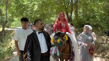 Atlı Gelin Geleneği Hizan'da Yaşatıldı