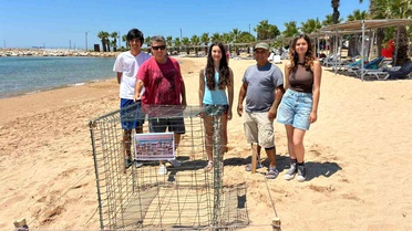 Caretta caretta yuvası koruma altına alındı
