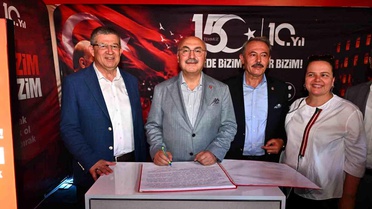 Denizli'de 15 Temmuz Anma Çadırı Açıldı
