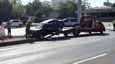 Eskişehir'de Kaza: 1 Yaralı