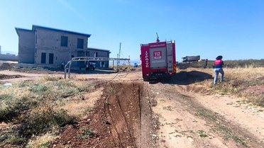 Adıyaman'da Kamyon Yangına Neden Oldu