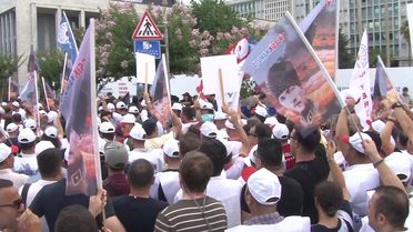 İBB çalışanlarından Saraçhane'de eylem