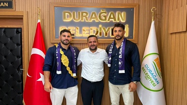 Erkan Taş Durağan'da Coşkuyla Karşılandı
