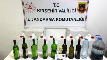 Kırşehir'de Sahte İçki Operasyonu