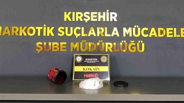 Kırşehir'de Uyuşturucu Operasyonu: 1 Tutuklama