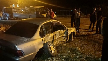 Erdemli’de Trafik Kazası: 2 Yaralı