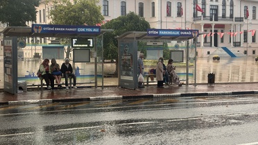 Tekirdağ'da Sağanak Yağış Hayatı Olumsuz Etkiledi