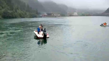 Uzungöl'de Turist Çantası Kurtarılmaya Çalışırken Kayboldu