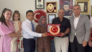 Hatay'da FETÖ şehidi Gülşah Güler'in anı evi ziyaret edildi