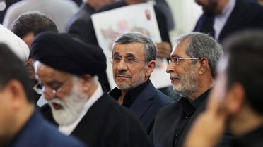 İran eski Cumhurbaşkanı Ahmedinejad, Hamaney'i anma programında görüntülendi