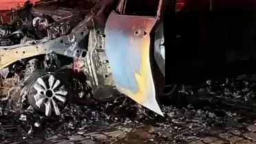Muş'ta Otomobil Yangını