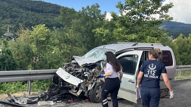Düzce'de Trafik Kazası: 4 Yaralı
