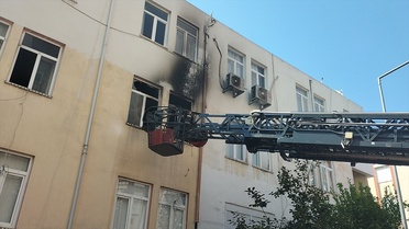 Manavgat'ta Apartman Yangını: 1 Kişi Hastaneye Kaldırıldı